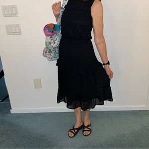 The Perfect Summer Ruffled Midi Dress Size:S